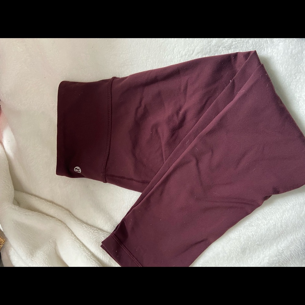 Lululemon cropped leggings